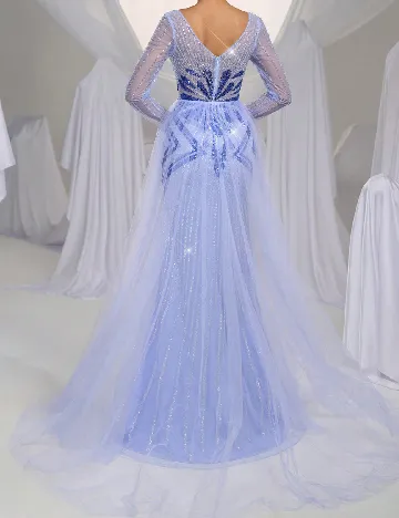 Rochie lunga SHEIN, albastru