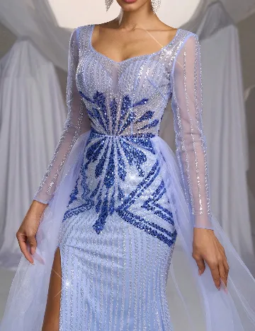 Rochie lunga SHEIN, albastru
