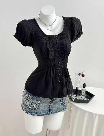 Bluza SHEIN, negru