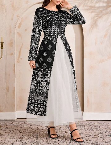 Rochie lunga SHEIN, negru