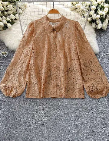 Camasa SHEIN CURVE, maro