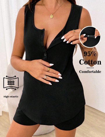 Compleu SHEIN Maternity, negru