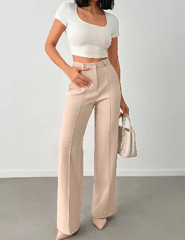 Pantaloni SHEIN, bej