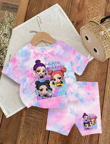 Compleu Shein Kids, mix culori