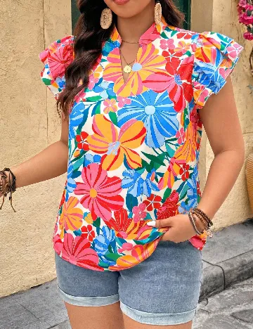 Bluza SHEIN CURVE, mix culori