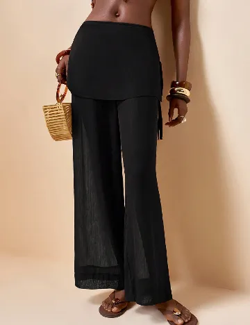 Pantaloni SHEIN, negru