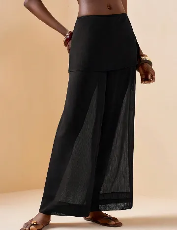 Pantaloni SHEIN, negru