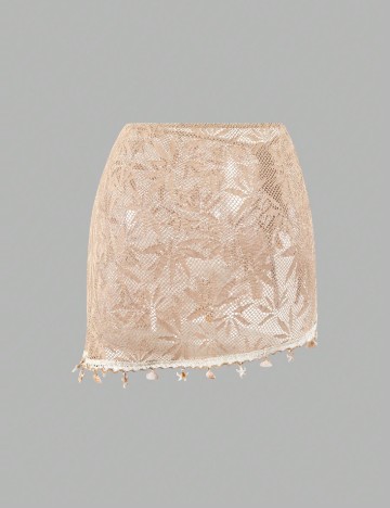 Costum de baie SHEIN, maro