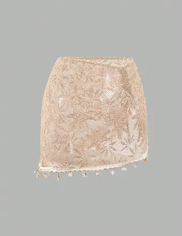 Costum de baie SHEIN, maro