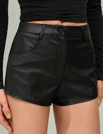 Pantaloni scurti SHEIN, negru
