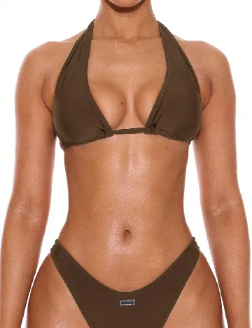 Sutien de baie Musera, maro
