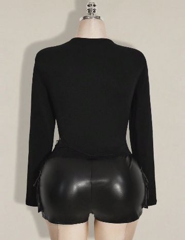 Bluza SHEIN CURVE, negru