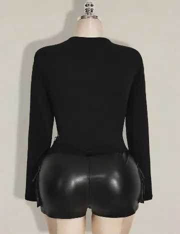 Bluza SHEIN CURVE, negru