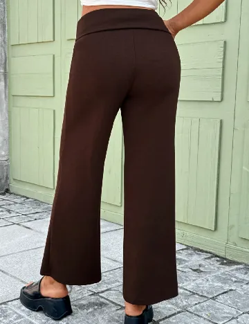 Pantaloni SHEIN Maternity, maro
