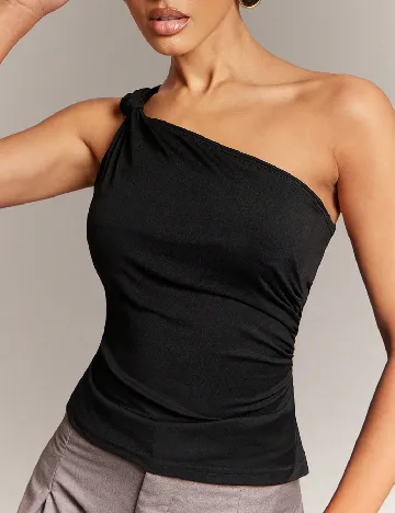 Top SHEIN, negru