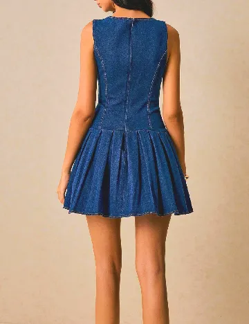 Rochie scurta SHEIN, albastru