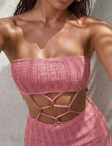 Rochie scurta SHEIN, roz