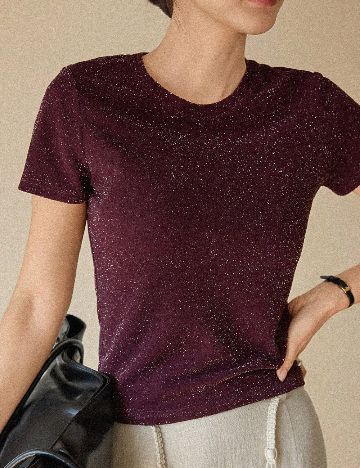 Bluza Dazy, mov