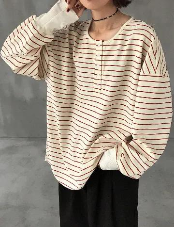 Bluza Oversize Dazy, crem