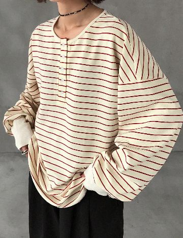 Bluza Oversize Dazy, crem