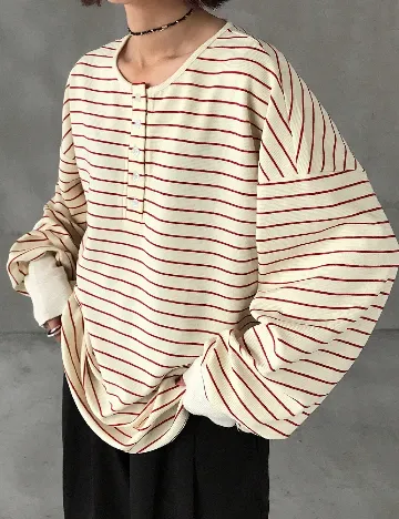 Bluza Oversize Dazy, crem