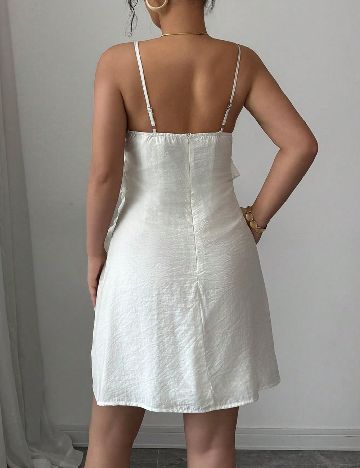 Rochie scurta SHEIN, ecru