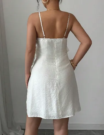 Rochie scurta SHEIN, ecru