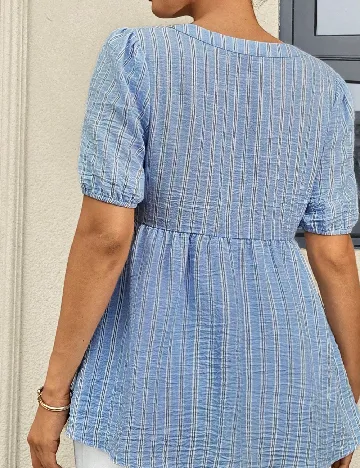 Bluza SHEIN Maternity, albastru