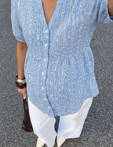 Bluza SHEIN Maternity, albastru