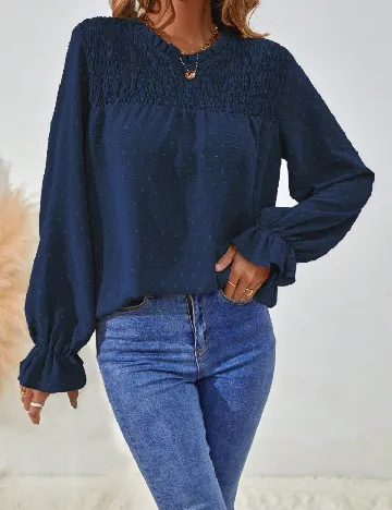 Bluza SHEIN, albastru