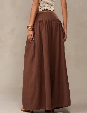 Pantaloni SHEIN, maro