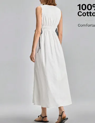 Rochie medie SHEIN, alb