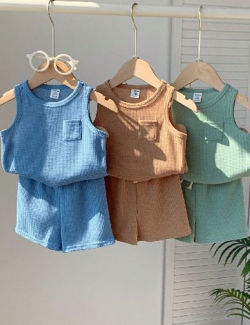 Set compleuri 3 bucati Shein Kids, mix culori
