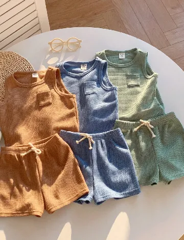Set compleuri 3 bucati Shein Kids, mix culori
