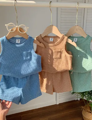 Set compleuri 3 bucati Shein Kids, mix culori