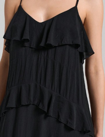 Rochie lunga Ontre, negru