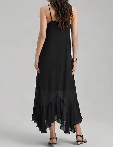 Rochie lunga Ontre, negru