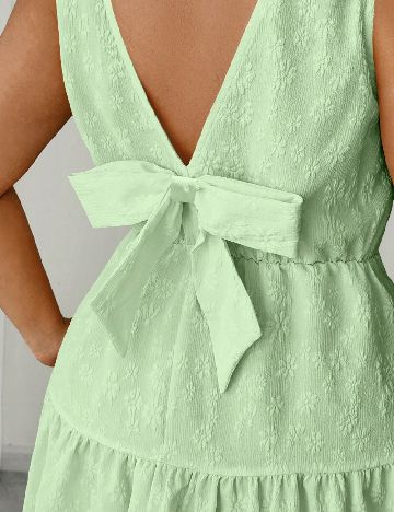 Rochie scurta SHEIN CURVE, verde