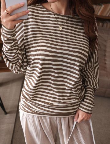 Bluza SHEIN, maro