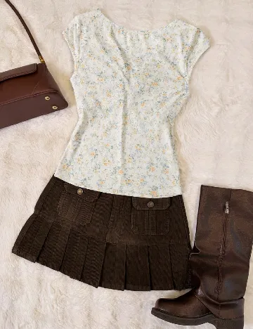 Tricou SHEIN, floral print