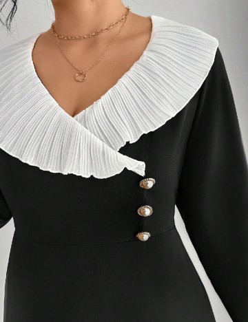 Rochie lunga SHEIN CURVE, negru