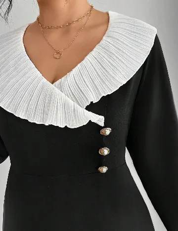 Rochie lunga SHEIN CURVE, negru