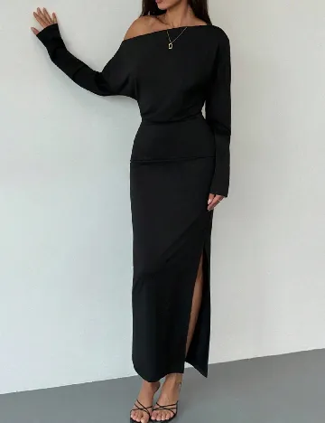 Rochie lunga SHEIN, negru