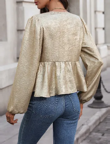 Bluza SHEIN, auriu