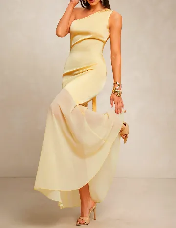 Rochie lunga SHEIN, galben