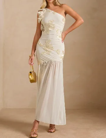 Rochie lunga SHEIN, galben deschis