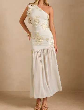 Rochie lunga SHEIN, galben deschis