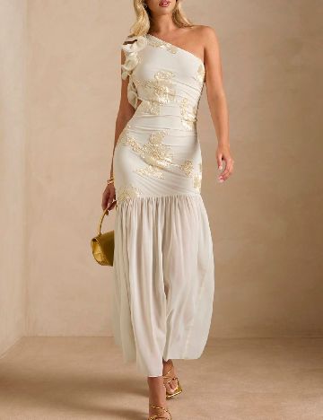 Rochie lunga SHEIN, galben deschis