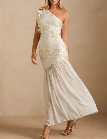 Rochie lunga SHEIN, galben deschis