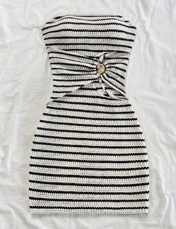Rochie scurta SHEIN, crem
